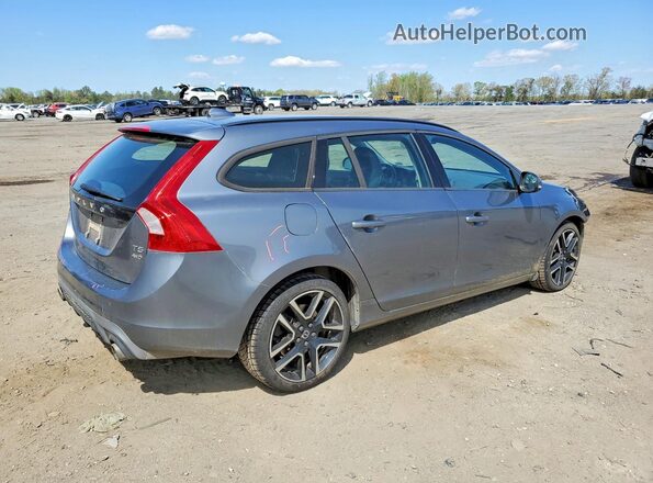 YV140MSL7J2391938 2018 VOLVO V60 Gray Հետևի աջ