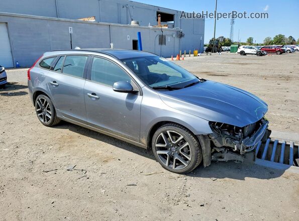 YV140MSL7J2391938 2018 VOLVO V60 Gray Առջևի աջ