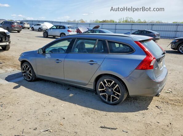 YV140MSL7J2391938 2018 VOLVO V60 Gray Հետևի ձախ