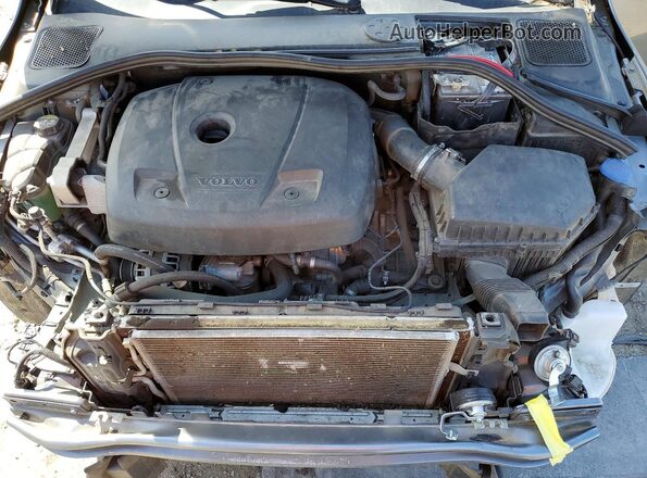 YV140MSL7J2391938 2018 VOLVO V60 Gray Սալոնի հետևի տեսք
