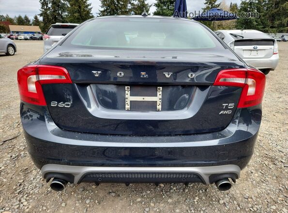 YV140MTL2J2467886 2018 VOLVO S60 Charcoal Rear view