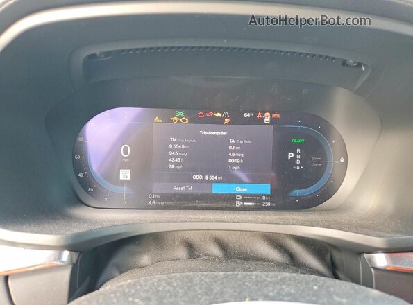 YV1H60EP1R1633552 2024 VOLVO V60 Silver ხელსაწყოთა პანელის ხედი