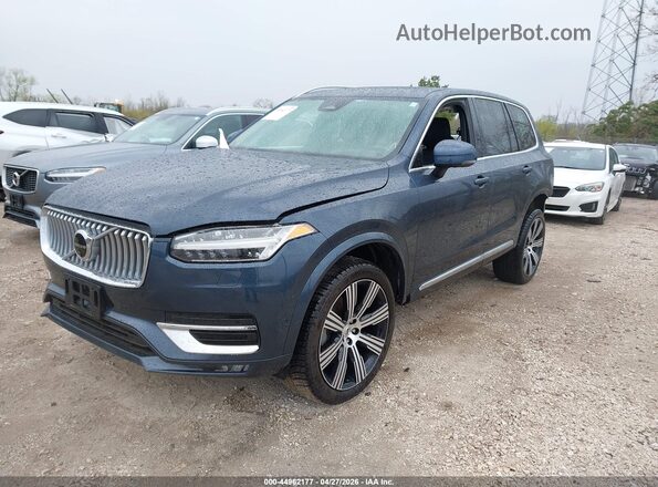 YV4062JF7R1210158 2024 VOLVO XC90 Синий Передняя левая четверть