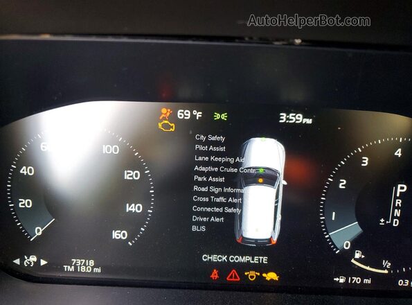 YV4102RM8M1840160 2021 VOLVO XC60 Black 