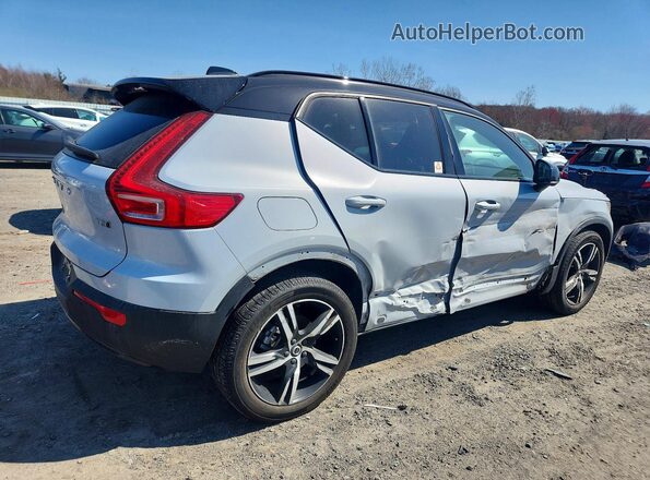 YV4162UM9M2563034 2021 VOLVO XC40 Gray უკანა მარჯვენა
