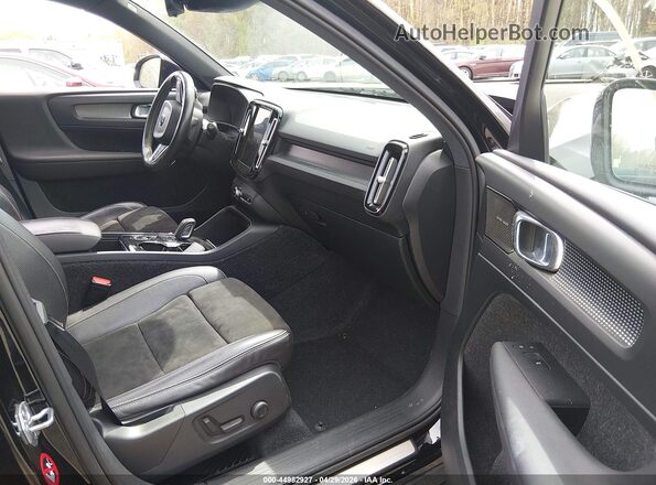 YV4162XZ0K2013564 2019 VOLVO XC40 Black Սալոնի դիմացի տեսք