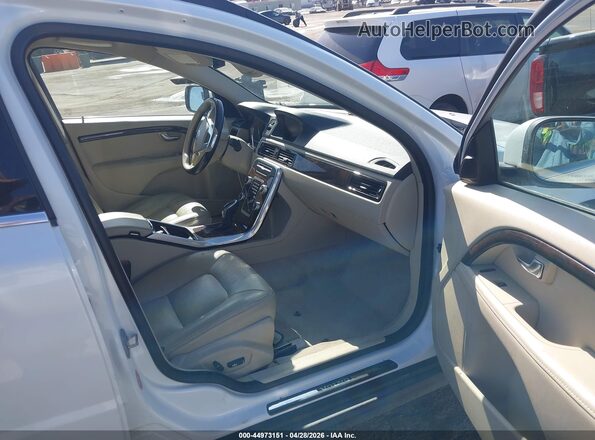 YV440MBK3G1246730 2016 VOLVO XC70 White Widok wnętrza z przodu