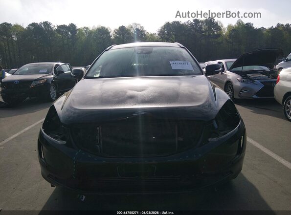 YV4612RM2G2893454 2016 VOLVO XC60 Black Widok wnętrza z tyłu