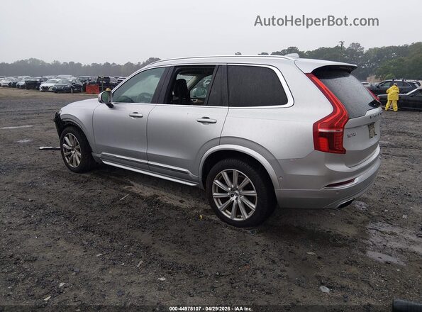 YV4A22PL1H1162989 2017 VOLVO XC90 Серебряный Задняя левая четверть