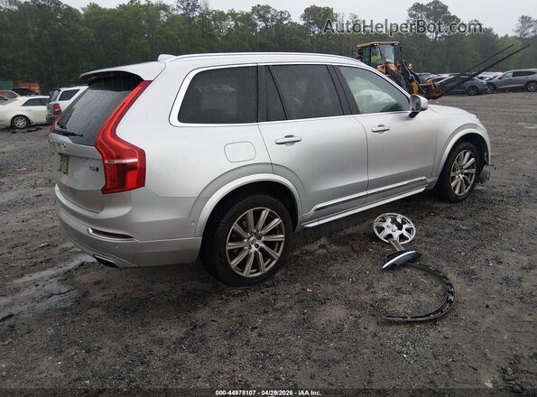 YV4A22PL1H1162989 2017 VOLVO XC90 Серебряный Задняя правая четверть