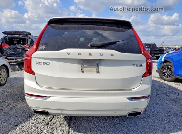 YV4A22PL2H1105782 2017 VOLVO XC90 White Вид ззаду