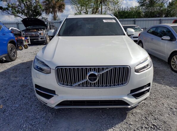 YV4A22PL2H1105782 2017 VOLVO XC90 White Вид спереду
