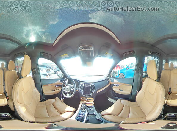 YV4A22PL2H1105782 2017 VOLVO XC90 White Панорамний вид салону 360°
