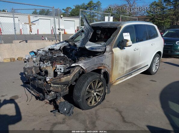 YV4A22PLXH1154664 2017 VOLVO XC90 White Передня ліва чверть