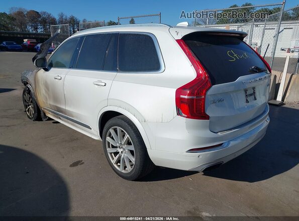 YV4A22PLXH1154664 2017 VOLVO XC90 White Задня ліва чверть