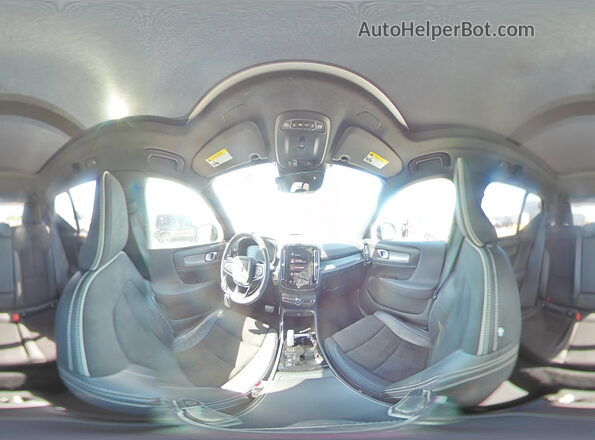 YV4AC2HM4M2491372 2021 VOLVO XC40 White სალონის 360-გრადუსიანი ხედი