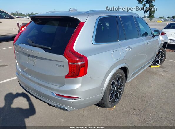 YV4BC0PL1H1123213 2017 VOLVO XC90 HYBRID Silver Задня права чверть