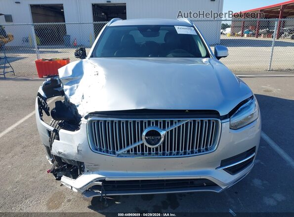 YV4BC0PL1H1123213 2017 VOLVO XC90 HYBRID Silver Вид задньої частини салону