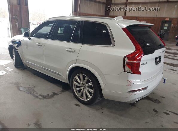 YV4BC0PL8H1122964 2017 VOLVO XC90 HYBRID White Задня ліва чверть