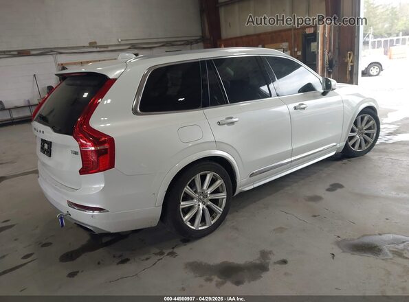 YV4BC0PL8H1122964 2017 VOLVO XC90 HYBRID White Задня права чверть