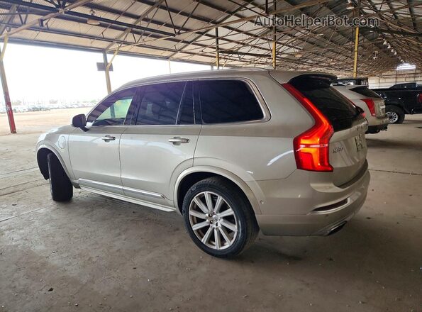 YV4BC0PLXG1048235 2016 VOLVO XC90 Tan Задня ліва чверть