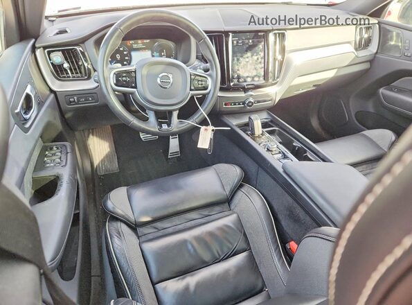 YV4BR0DM7L1536161 2020 VOLVO XC60 Белый Вид панели приборов
