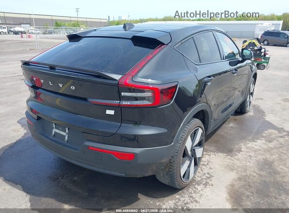 YV4ER3GL0R2107416 2024 VOLVO C40 RECHARGE PURE ELECTRIC Black Rear right