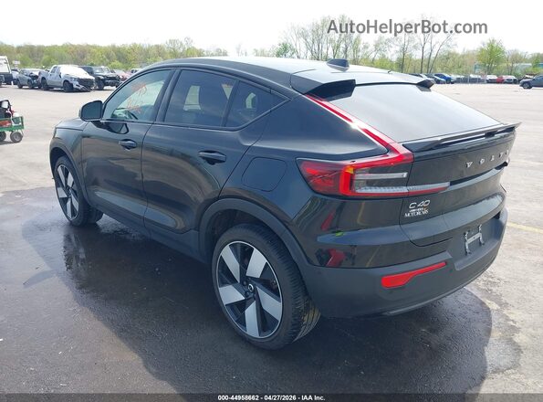 YV4ER3GL0R2107416 2024 VOLVO C40 RECHARGE PURE ELECTRIC Black Rear left