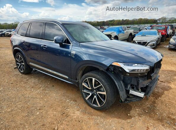 YV4L12PE1R1160979 2024 VOLVO XC90 Blue Передня права чверть