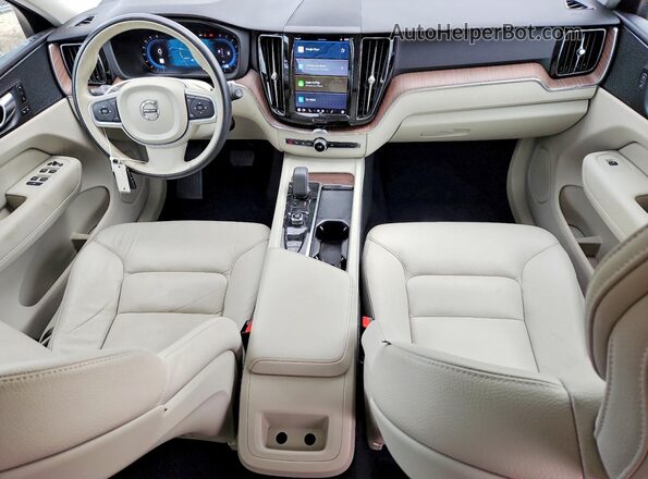 YV4L12RK4N1986643 2022 VOLVO XC60 White წინა პანელის ხედი