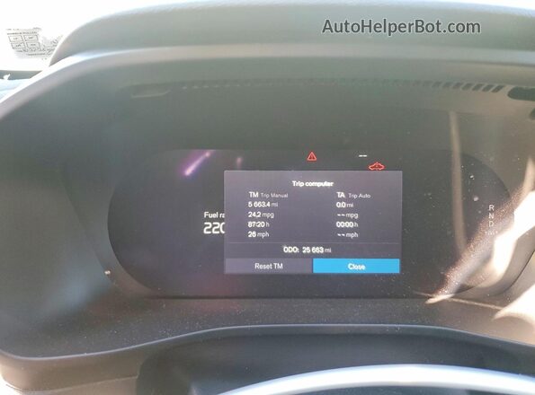 YV4L12UN4P2085898 2023 VOLVO XC40 Gray Սարքավորումների վահանակի տեսք