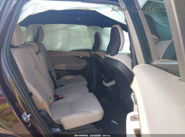 YV4M12PA7S1376357 2025 VOLVO XC90 Brown VIN კოდის სტიკერის ხედი