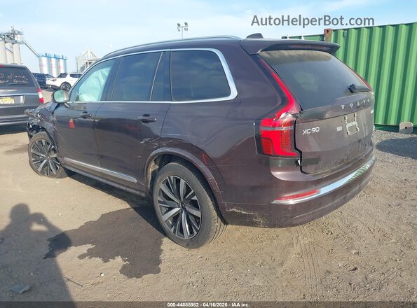 YV4M12PA7S1376357 2025 VOLVO XC90 Brown უკანა მარცხენა