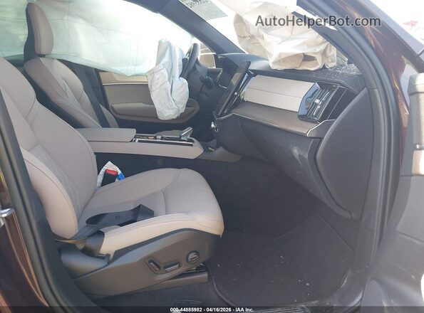 YV4M12PA7S1376357 2025 VOLVO XC90 Brown წინა სალონის ხედი