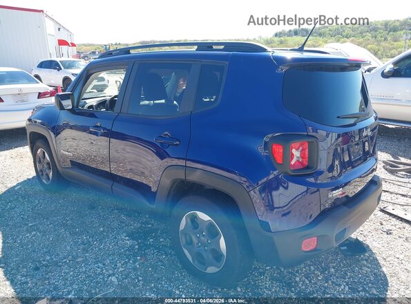 ZACCJAAB5HPF75507 2017 JEEP RENEGADE Синий Задняя левая четверть