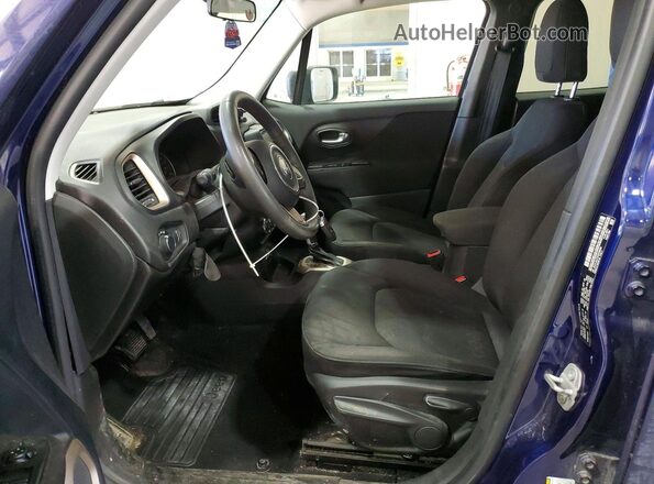ZACCJAAT2GPD60688 2016 JEEP RENEGADE Blue Front interior view