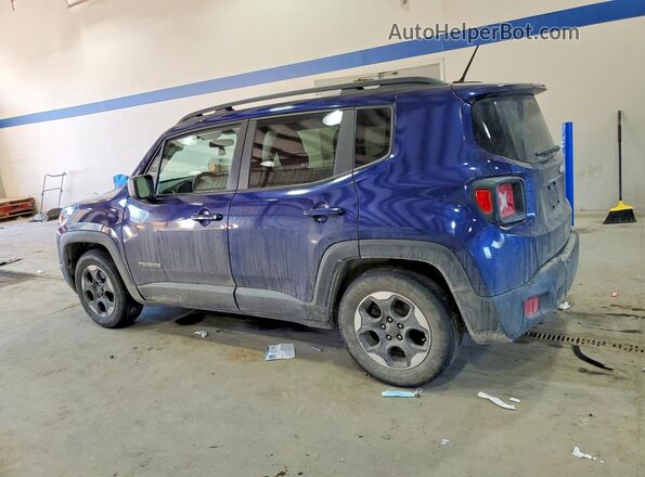 ZACCJAAT2GPD60688 2016 JEEP RENEGADE Blue Rear left