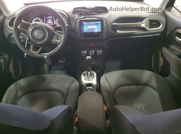 ZACCJAAT2GPD60688 2016 JEEP RENEGADE Blue Dashboard view