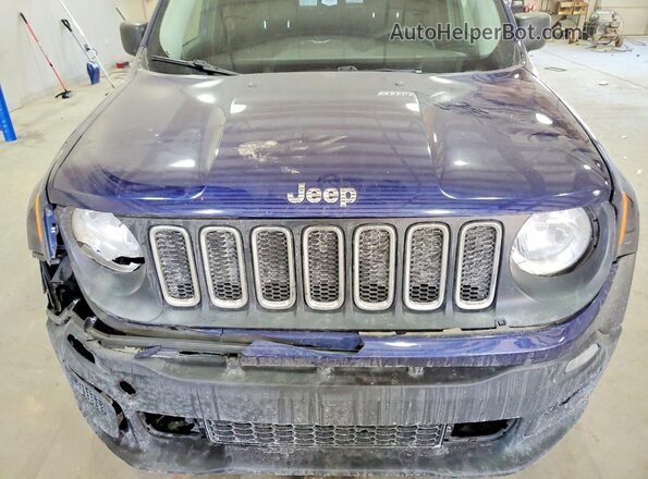 ZACCJAAT2GPD60688 2016 JEEP RENEGADE Blue Engine compartment view