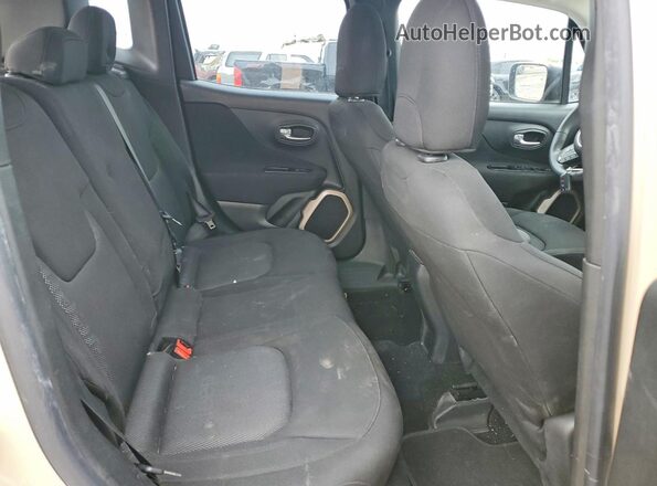 ZACCJAAT6GPC70055 2016 JEEP RENEGADE Желто-коричневый Вид задних сидений