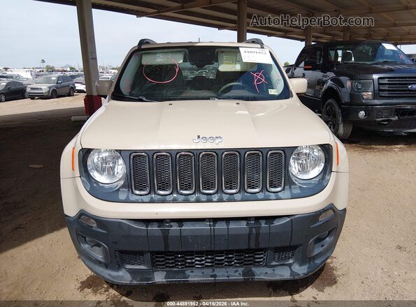 ZACCJABT1GPD83247 2016 JEEP RENEGADE Бежевый Вид щитка приборов