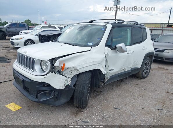 ZACCJADB7HPF99304 2017 JEEP RENEGADE Белый Передняя левая четверть