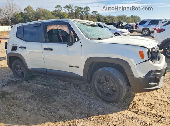 ZACCJBAB8JPH16355 2018 JEEP RENEGADE White Delantero derecho