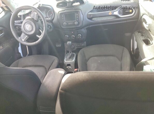 ZACCJBAB8JPH16355 2018 JEEP RENEGADE White Vista del salpicadero