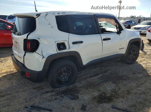 ZACCJBAB8JPH16355 2018 JEEP RENEGADE White Trasero derecho