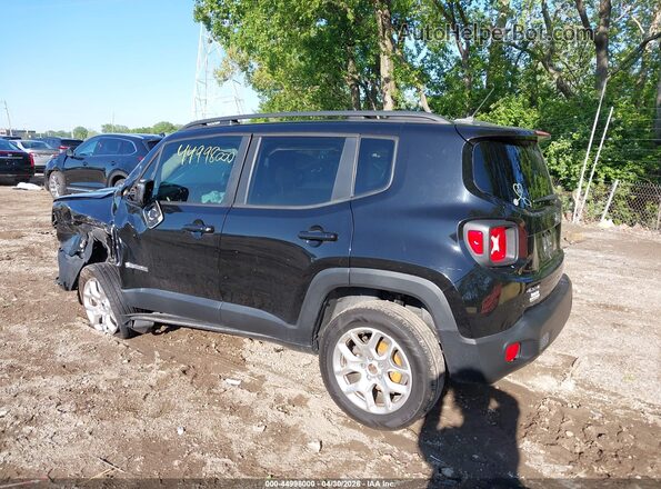 ZACCJBBT0GPC93089 2016 JEEP RENEGADE Black Задня ліва чверть