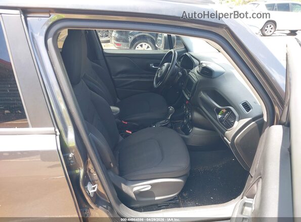 ZACCJBBT6GPD38293 2016 JEEP RENEGADE Gray წინა სალონის ხედი
