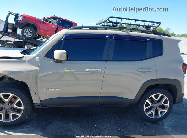 ZACCJBBT7GPD00202 2016 JEEP RENEGADE Tan Widok wnętrza 360 stopni