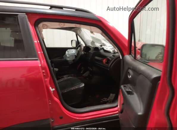 ZACCJBCT5GPD57223 2016 JEEP RENEGADE Red Front interior view