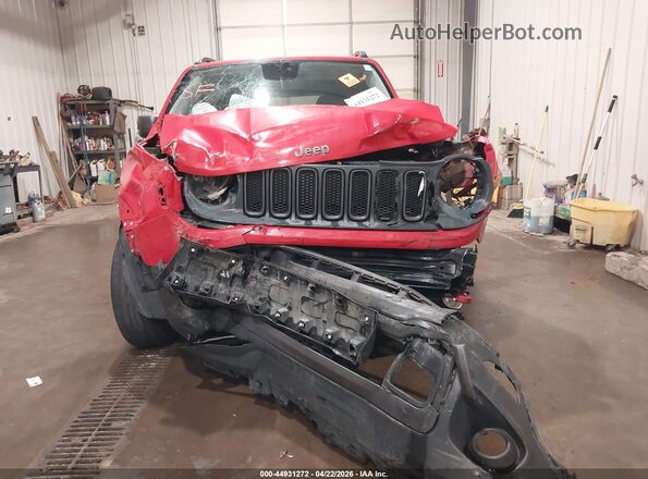 ZACCJBCT5GPD57223 2016 JEEP RENEGADE Red Rear interior view